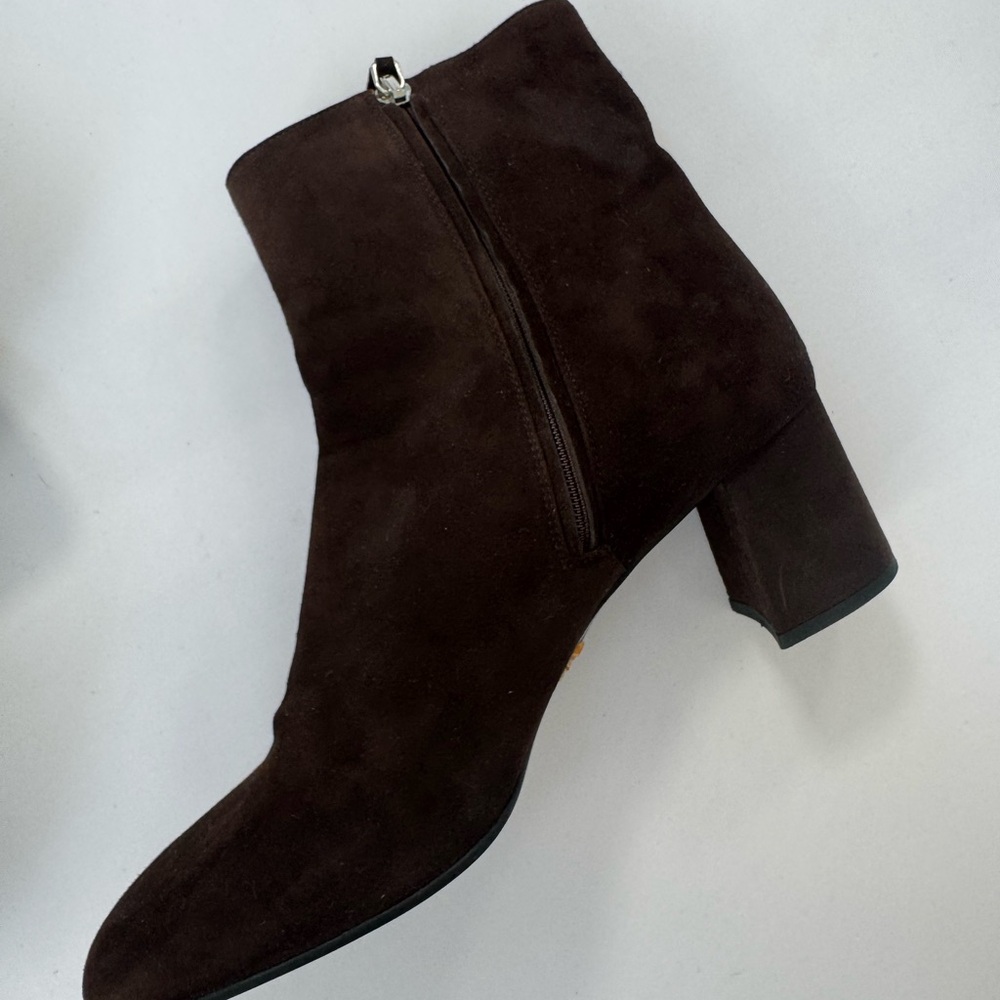 Women’s PRADA Brown Suede Ankle Boots - Picture 7 of 11